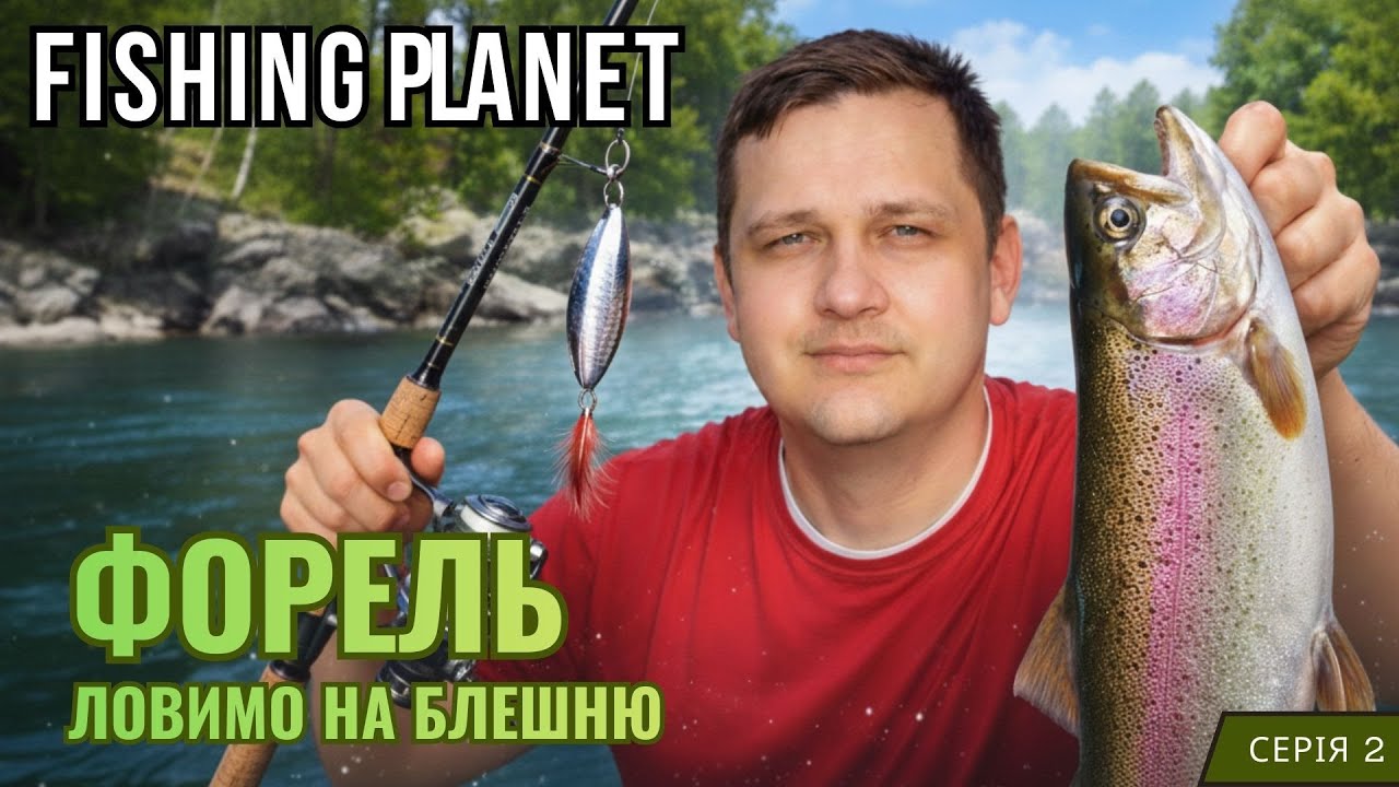 ЛОВИМО ФОРЕЛЬ НА БЛЕШНЮ | Fishing Planet | #2