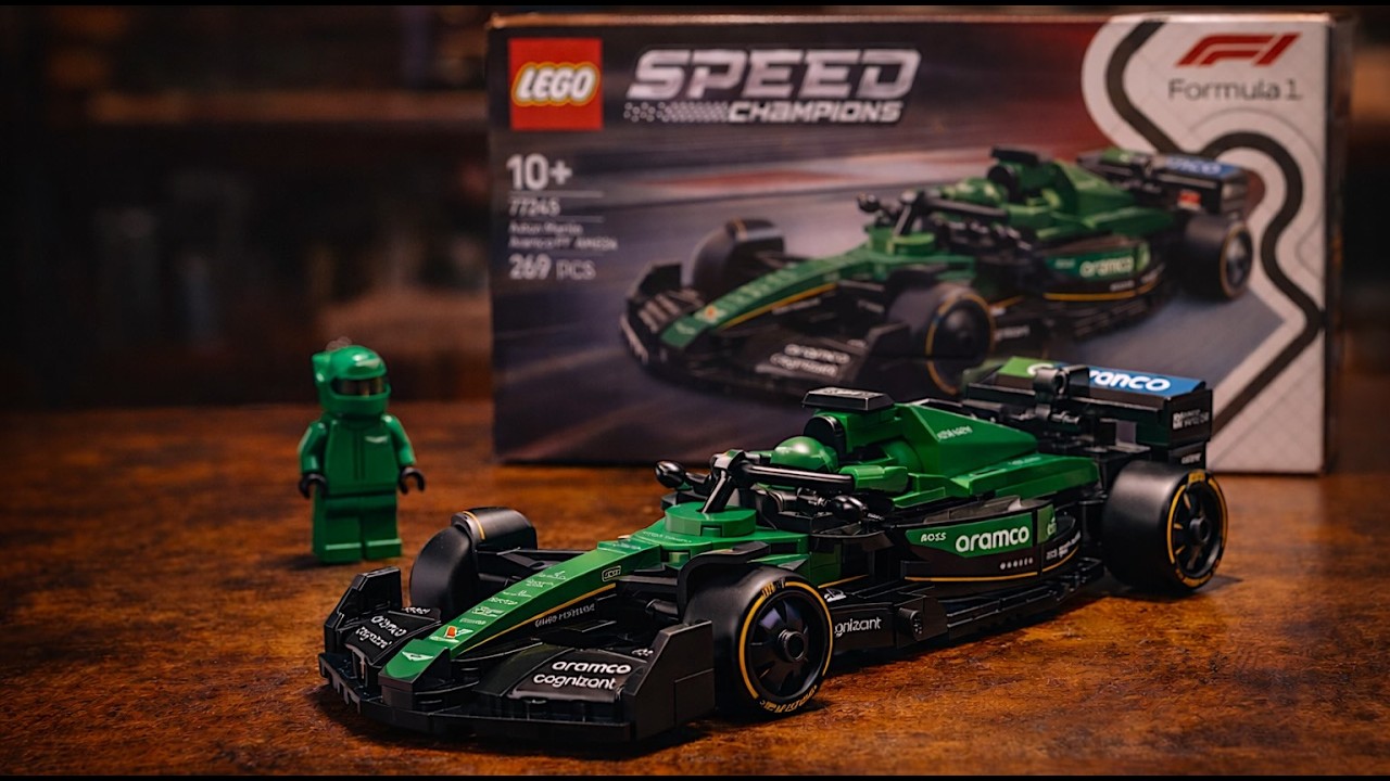 Building the LEGO Aston Martin F1
