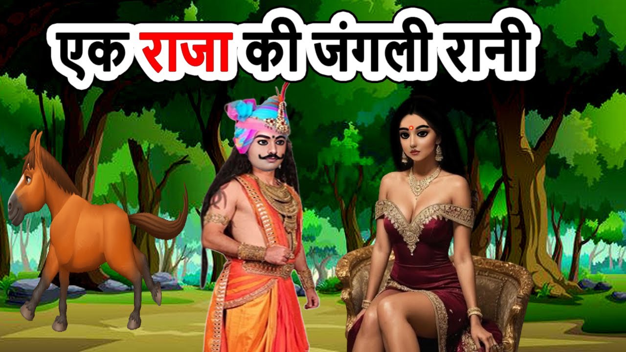 एक राजा की जंगली रानी | cartoon stories | moral stories | bedtime stories | mann k voice | hindi