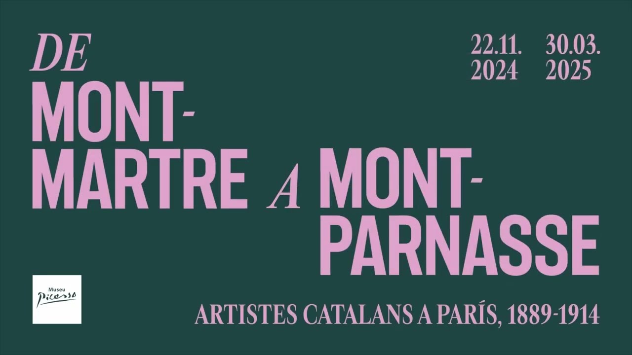 1. De Montmartre a Montparnasse. Artistes catalans a París, 1889-1914 presentada per Vinyet Panyella
