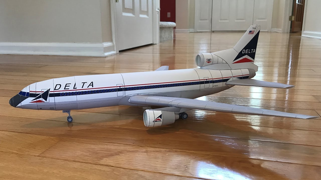 Delta L-1011 Papercraft