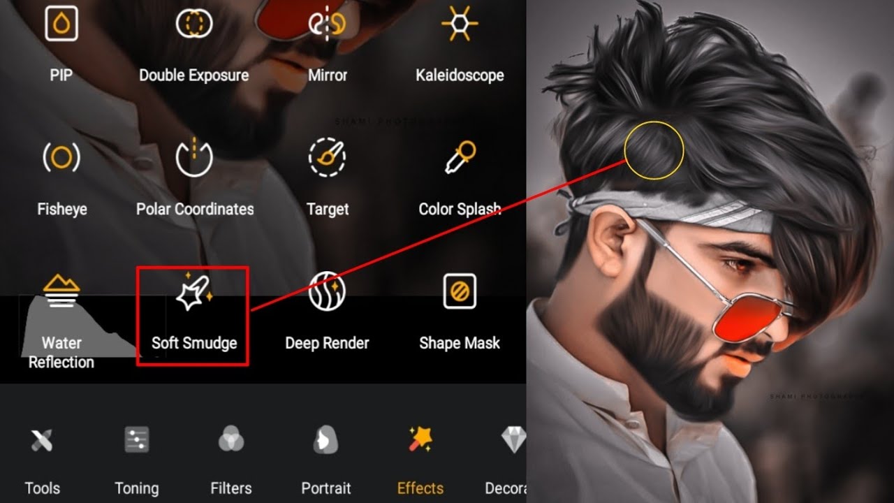 Special Hair Editing Oil Paint Photo Editing ll Toolwiz Hair Oil Paint Photo Editing In Hindi