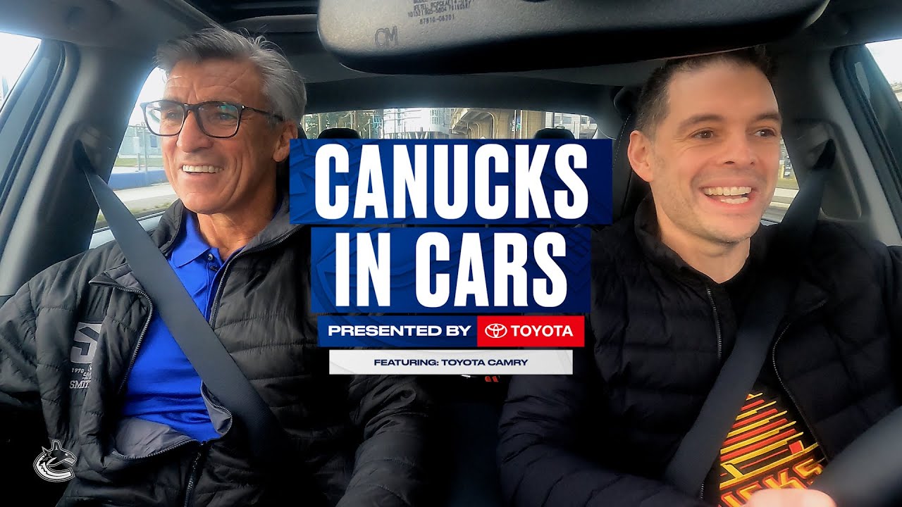 Geoff Courtnall and John Asher - Canucks in Cars
