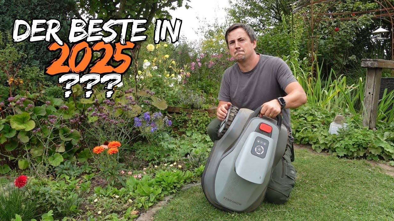 Der beste & einfachste KI-Mähroboter??| TerraMow V1000 mit AI-Vision