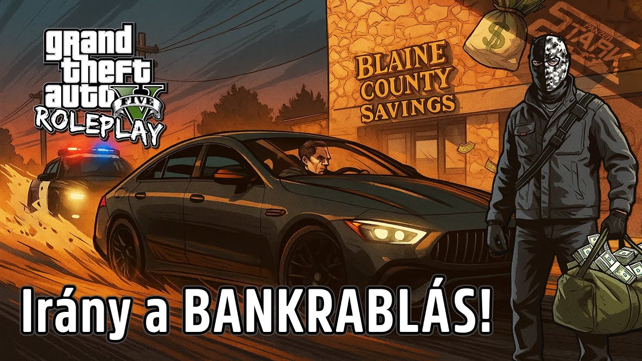 GTA 5 RolePlay - 39.Rész (Beavatáson BANKRABLÁS?) - Stark GMR