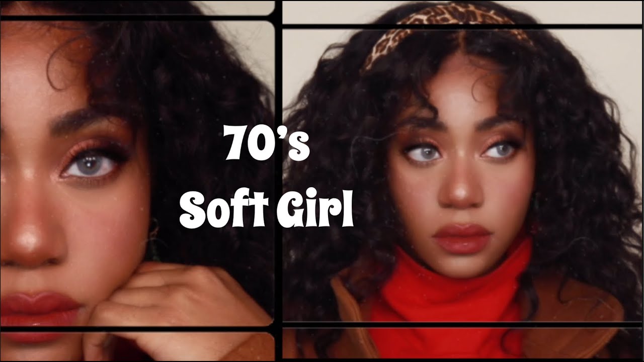 70's Soft Girl Look and Cutting my Bangs ft. Modern Show Hair Company
