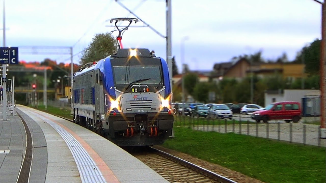 [315]🚆🦺Nowy Griffin E4MSUa/EU200-016 na testach | Newag | PKP Intercity