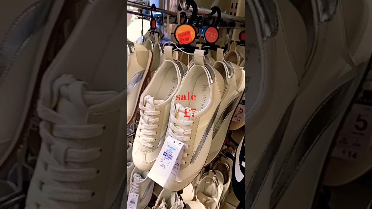 Primark 💫🫶Wow Amazing Reductions on Trainers🔥🔥#shopping #sale