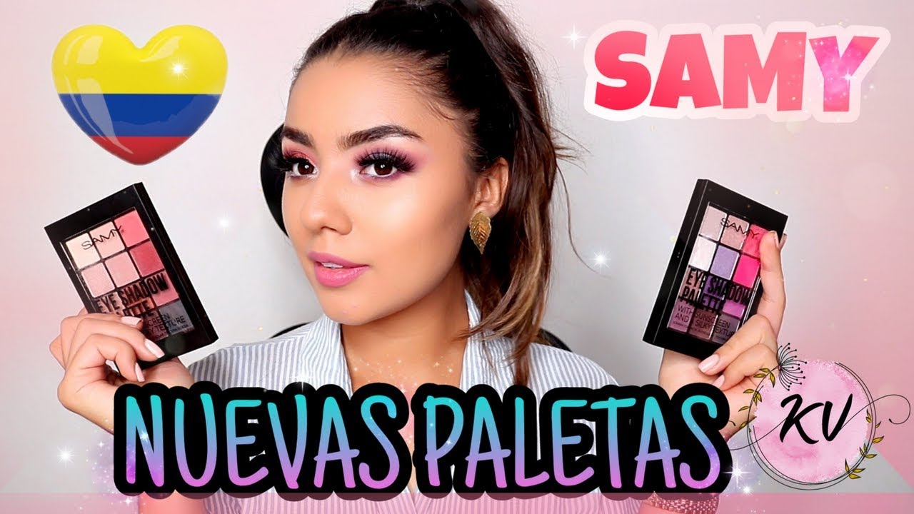 Nuevas sombras de SAMY (Maquillaje Colombiano) - KAREN VALENCIA
