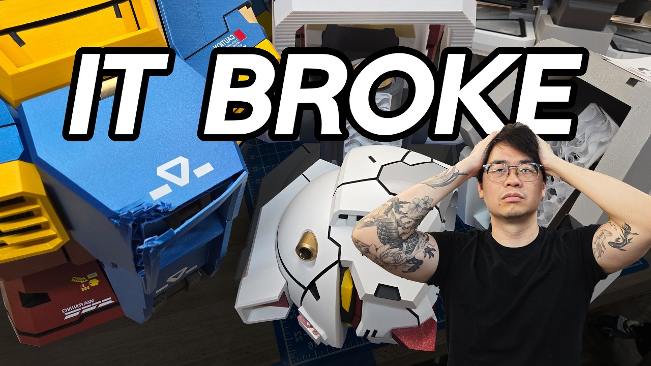 Fixing My 1/10 Gundam