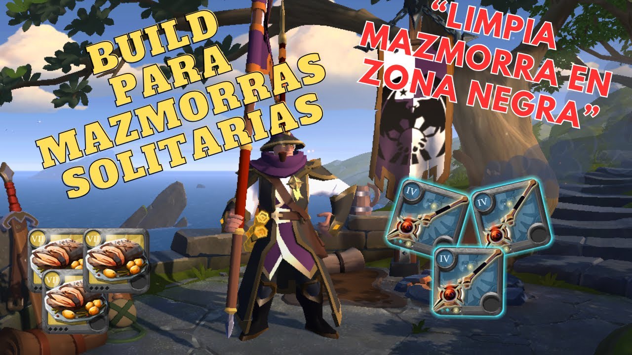 BUILD DEL INVOCADOR OSCURO PARA SOLITARIAS T8 (Albion Online)