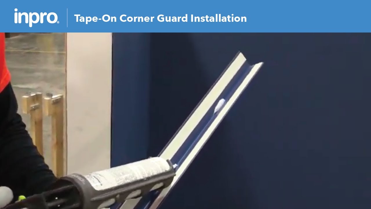 How to Install a Tape On Corner Guard - Inpro