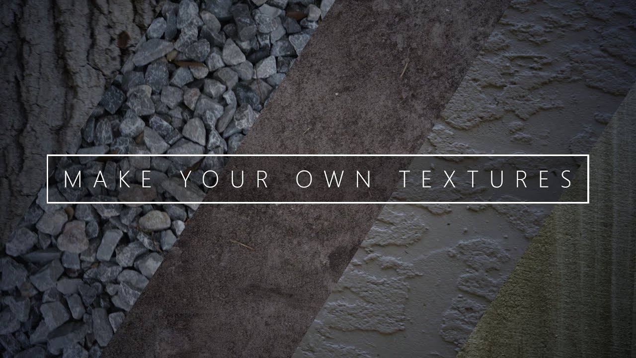 Making Your Own Textures From Scratch /// Creating Graphic Textures in Adobe Photoshop