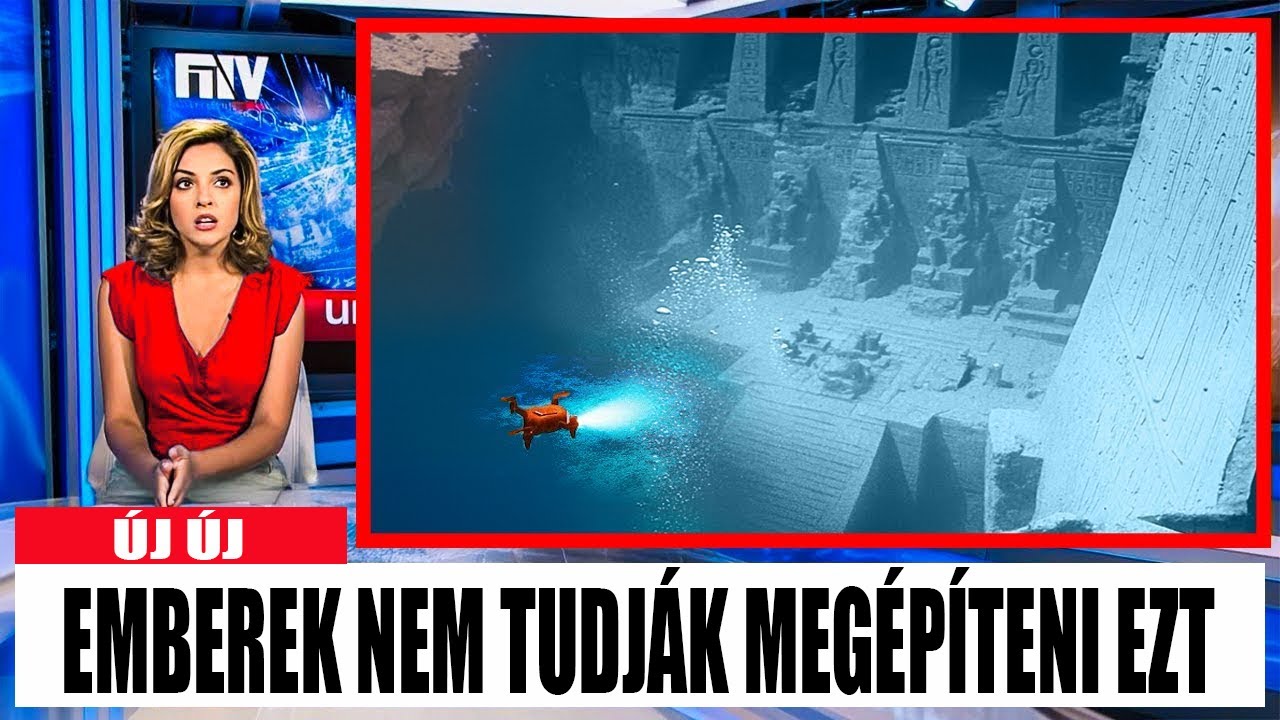 V&iacute;z Alatti Dr&oacute;n Felfedi Egyiptom Els&uuml;llyedt V&aacute;ros&aacute;nak R&eacute;misztő Titk&aacute;t