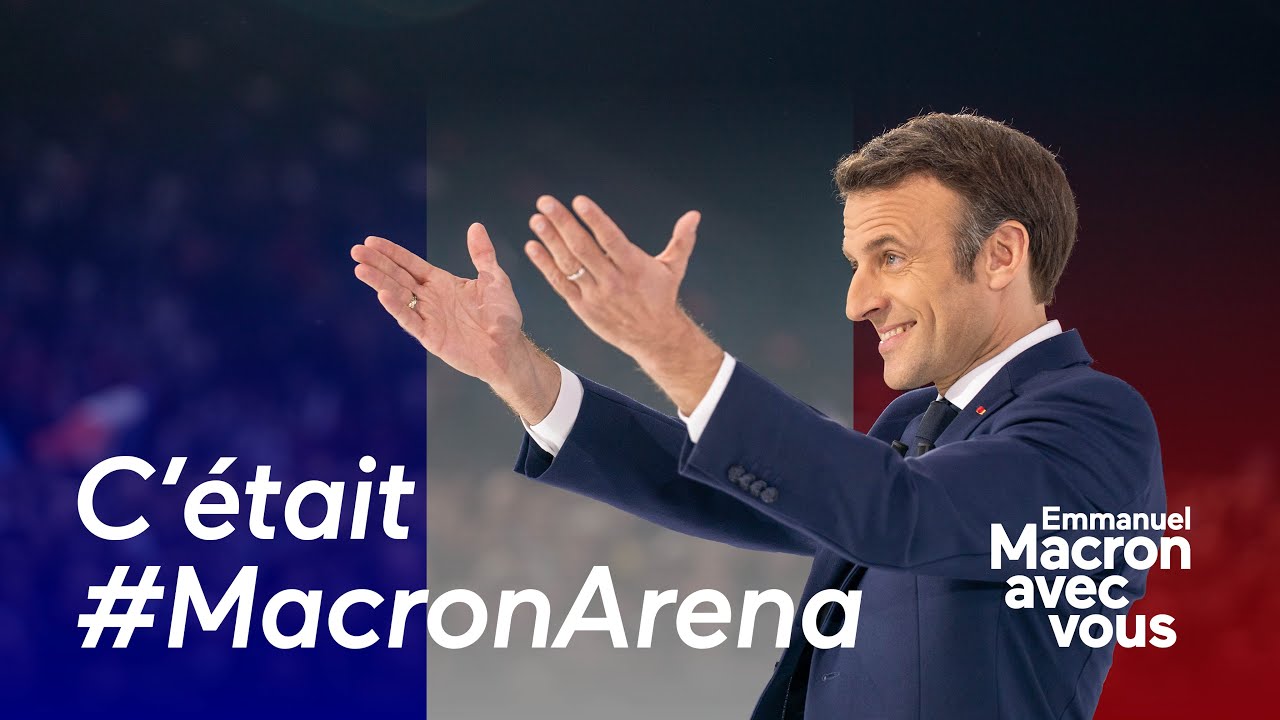 Emmanuel Macron à Paris La Défense Arena | Les moments forts.