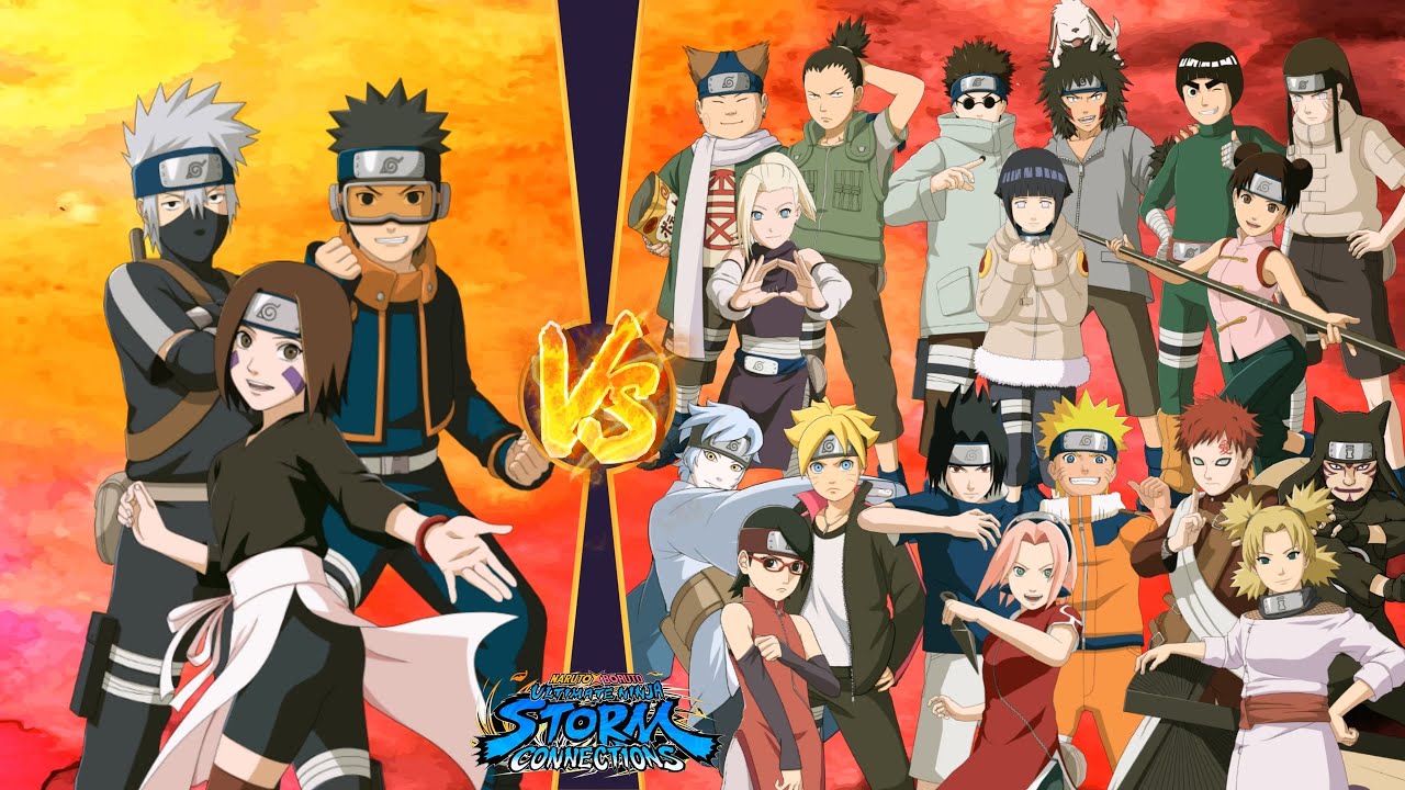 Kakashi Team VS Three-member team Marathon battle NARUTO X BORUTO Ultimate Ninja STORM CONNECTIONS