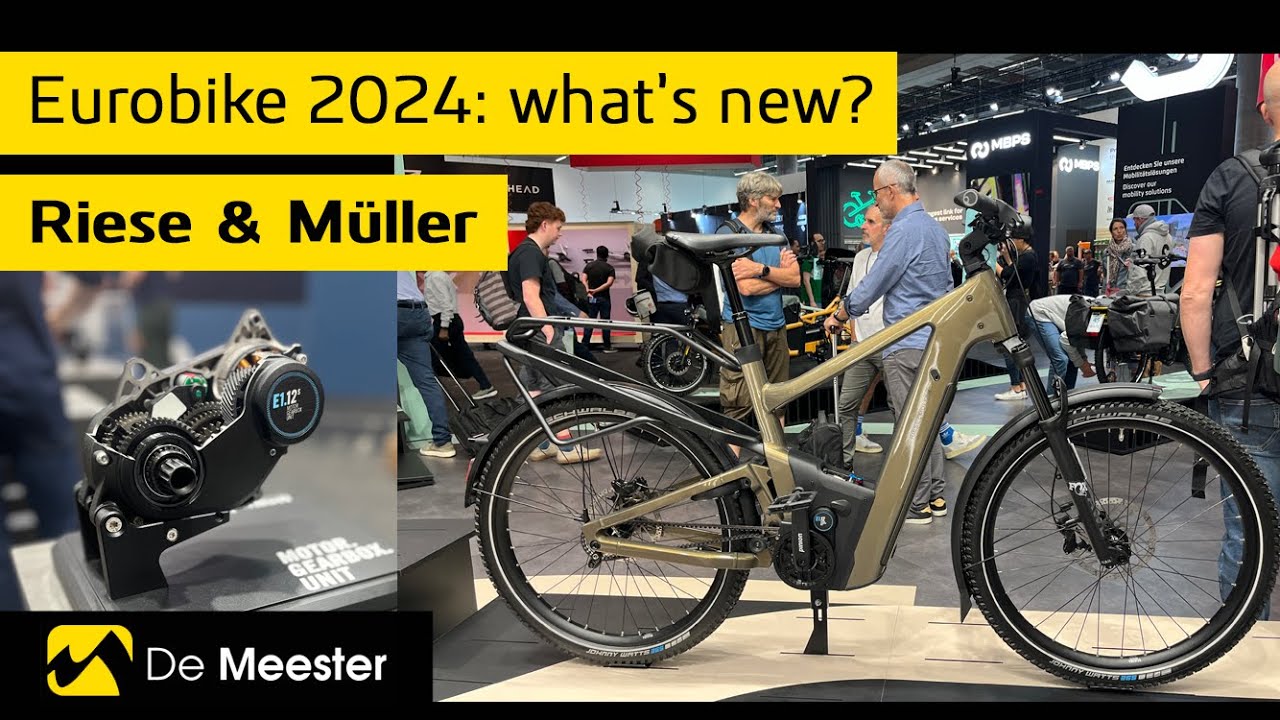 Riese & Müller 2025 met Pinion MGU, Delite5, Homage5 en andere nieuwigheden - Eurobike 2024