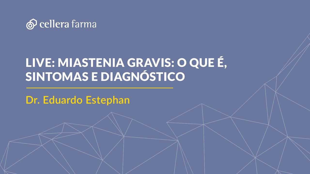 Live Cellera Farma: Miastenia Gravis: o que é, sintomas e diagnóstico