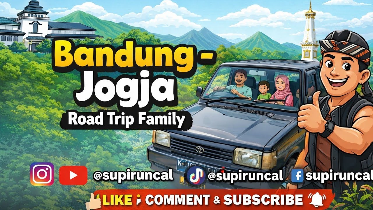 #2 Roadtrip Bandung - Jogja pakai si uncal