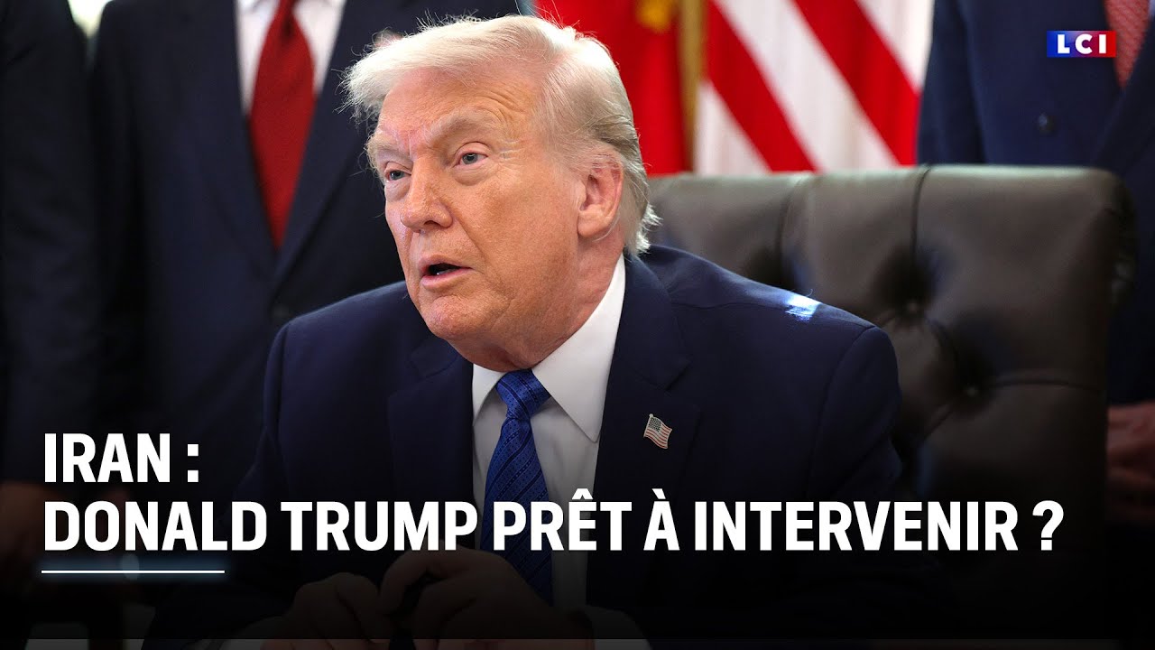 Iran : Donald Trump prêt à intervenir ? ｜LCI