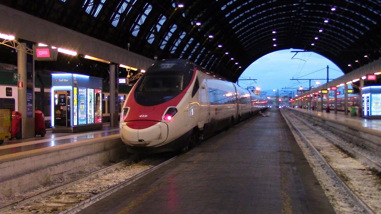 SBB CFF FFS EC 23 Bellinzona ⇒ Milano Centrale ETR 610 RABe 503 Tilt Train