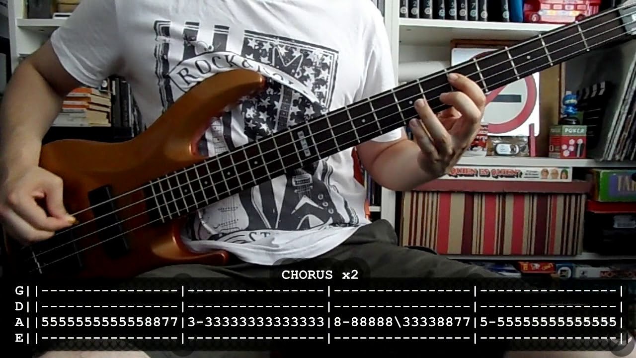 PENNYWISE - Bro hymn (bass cover w/ Tabs)