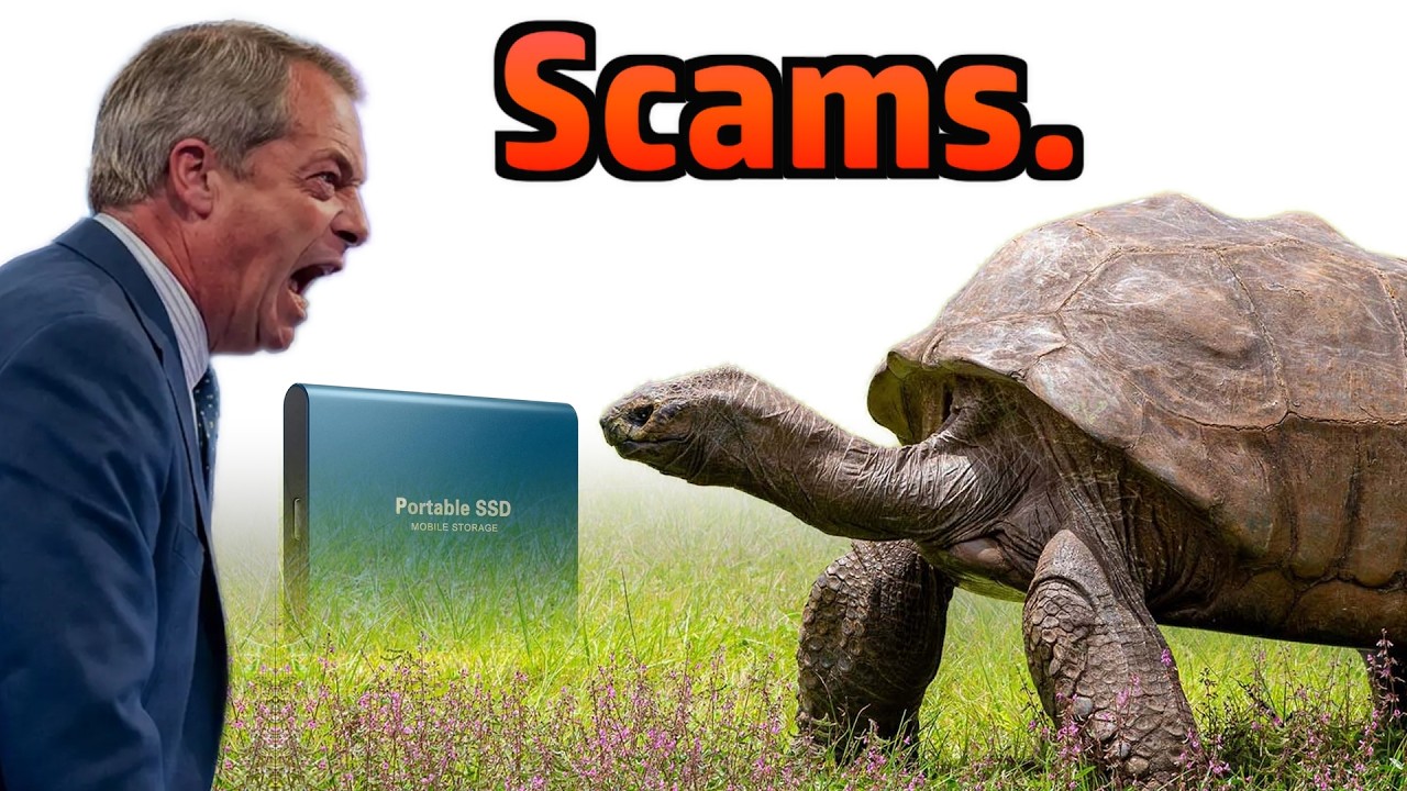 Scam Awareness - Fake Crypto/Investment Endorsements, Fake Storage and a Tortoise Named Jonathan