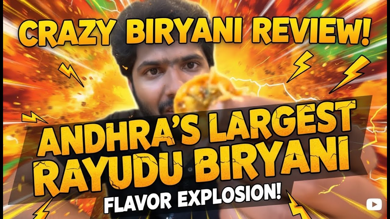 💢 Andhras Largest Restaurant - Rayudugari Military Hotel | Food review | Part -2 | DSK foodie