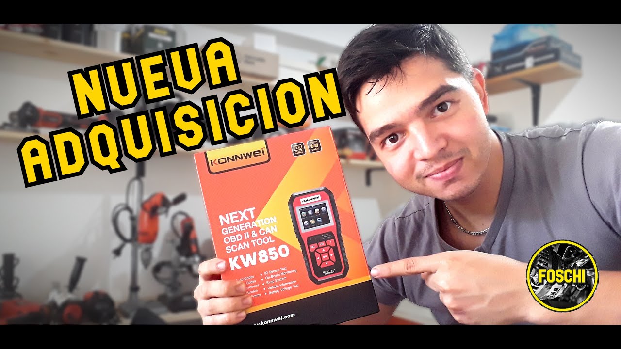 SCANNER AUTOMOTRIZ❗😍 Unboxing y prueba 👏 - FOSCHI