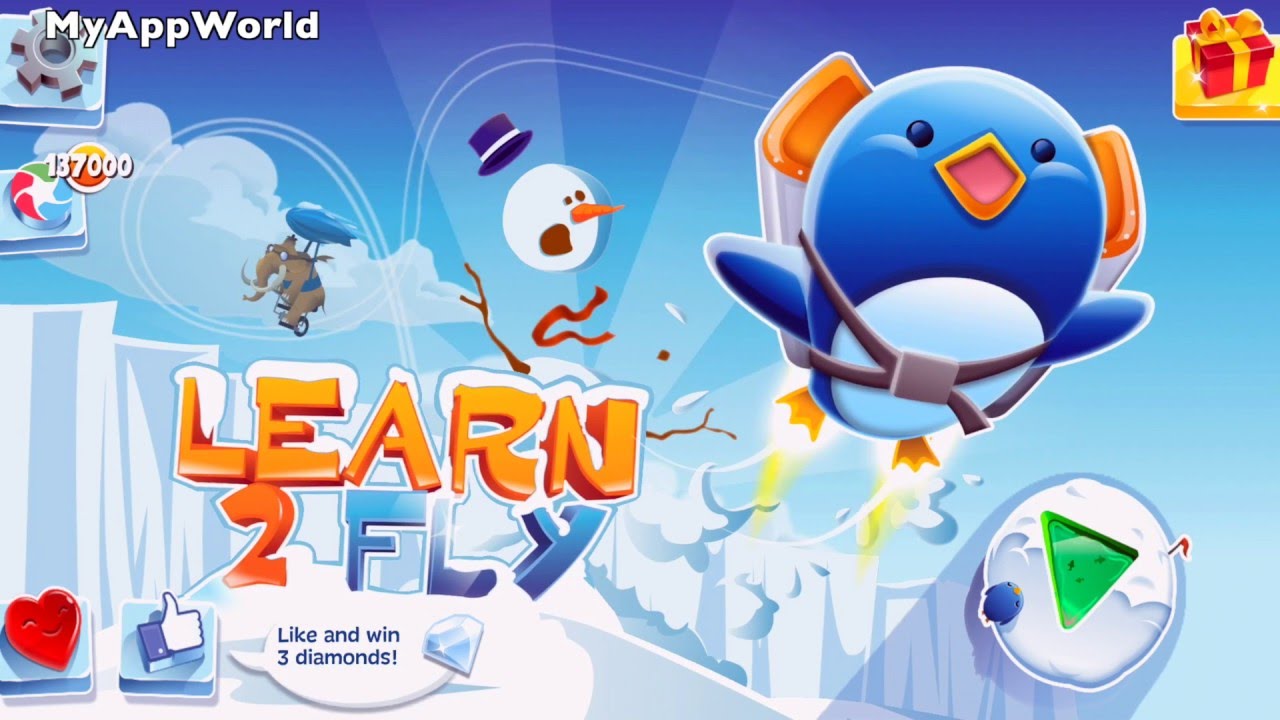 Learn 2 Fly Gameplay HD 1080p 60fps