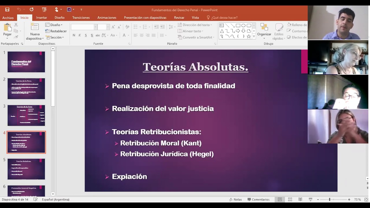 Teorías de la Pena