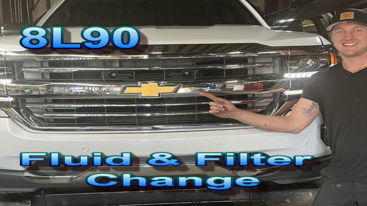 Chevrolet Silverado | Chevy | GMC  8L90 8 Speed Transmission HOW TO do a Fluid and Filter Change