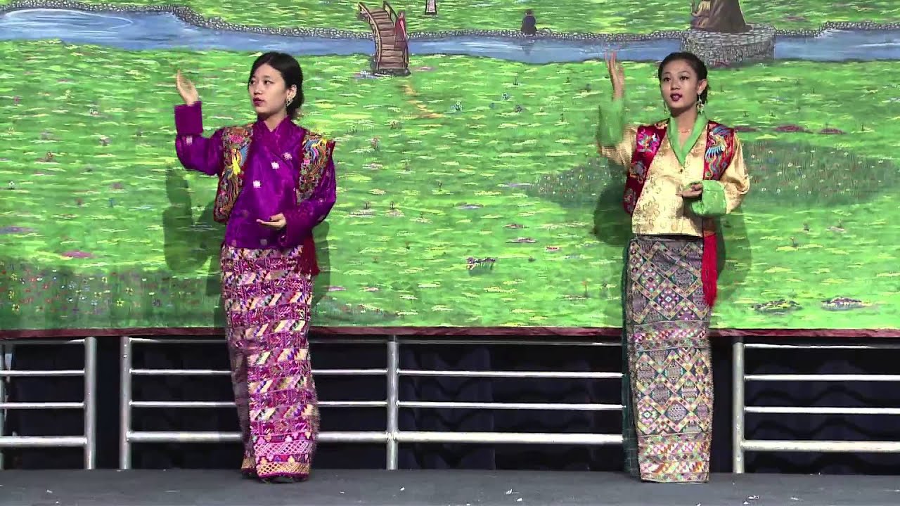 Bhutanese Community of New York performs for His Holiness the Dalai Lama