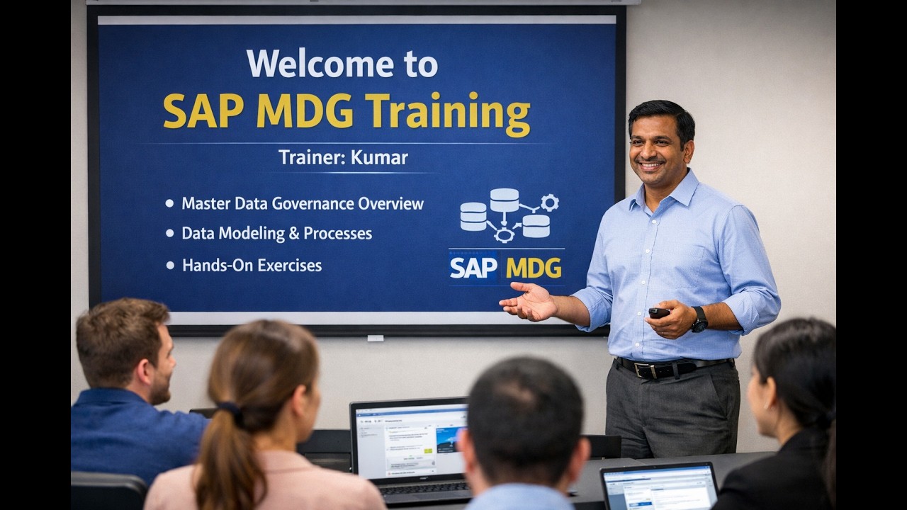 SAP MDG Online Training Demo | SAP Master Data Governance Demo Class | Trainer Kumar