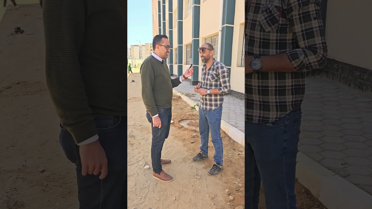 لقاء مع ا.احمد رزق مسئول جروب أهل العبور الجديده مع مبادرة شجرها