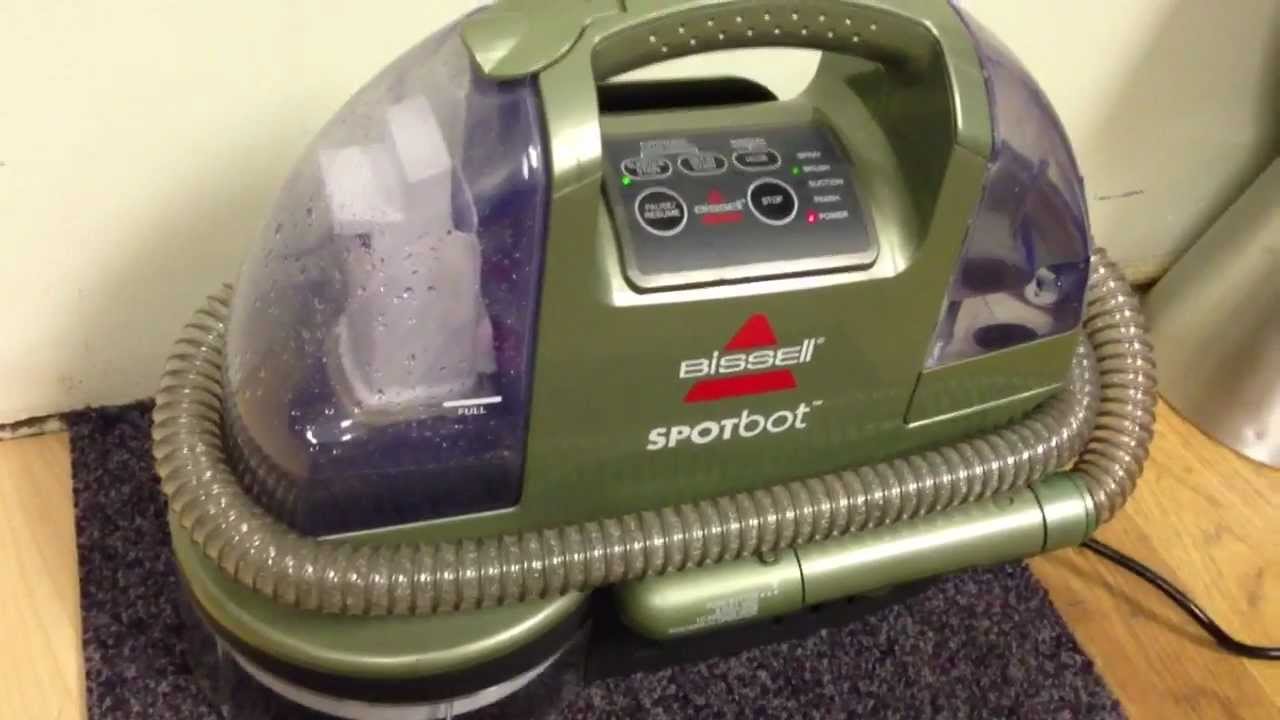 Bissell SpotBot Hands-Free Compact Deep Cleaner Carpet Cleaner