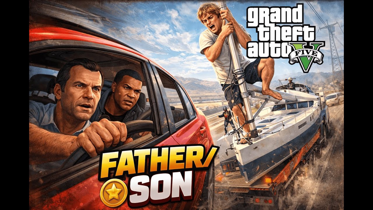 Completing Yatch Mission | Father & Son | GTA 5 Gameplay #5