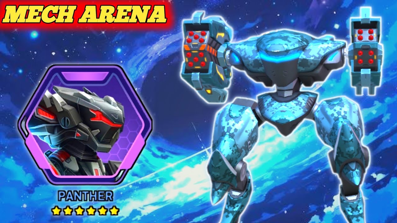 Panther with Storm Rack 16 & 12 Gameplay - Mech Arena