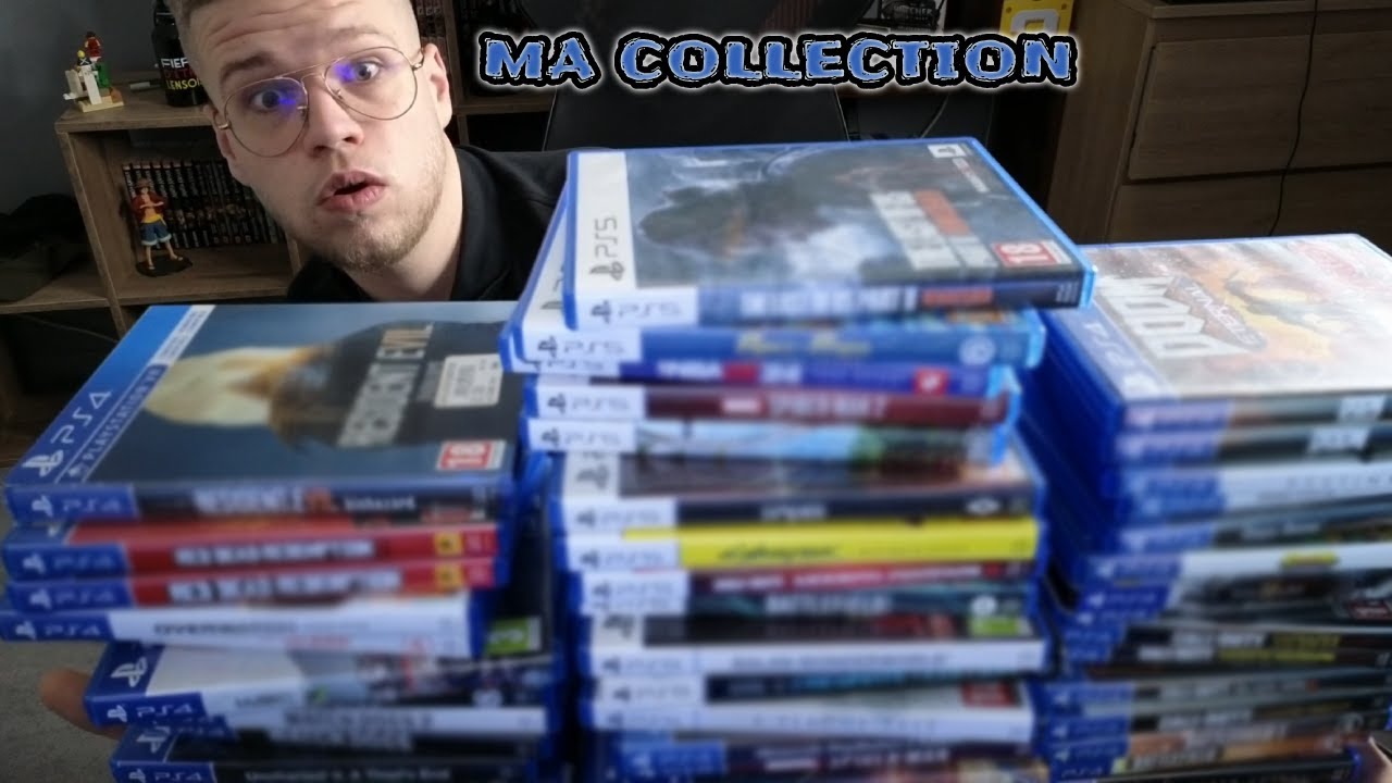 Présentation de ma collection ps4 et ps5 (69 jeux) 🎮