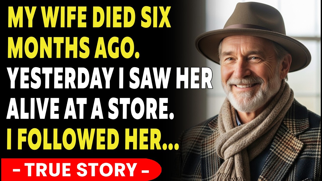 His True Story 💔 I Buried My Wife Six Months Ago. Yesterday I Saw Her Alive At The Store .TRUE STORY