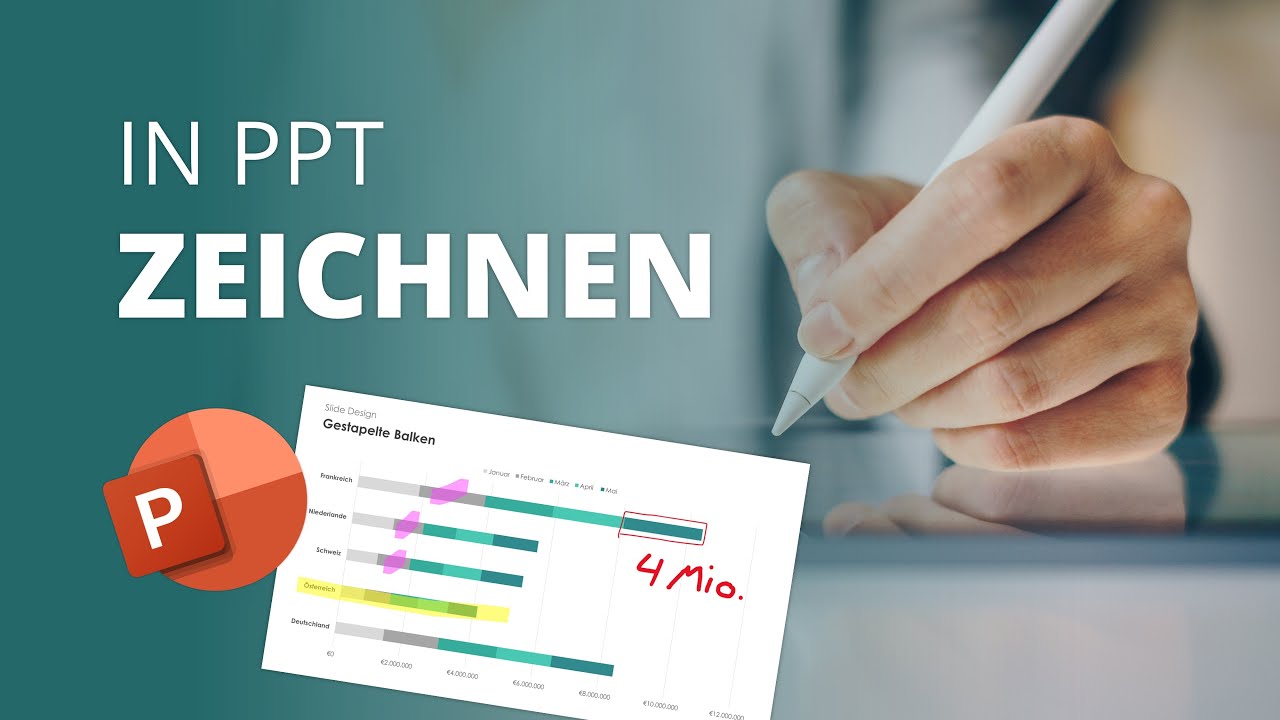 So kannst du in PowerPoint ZEICHNEN und SCHREIBEN