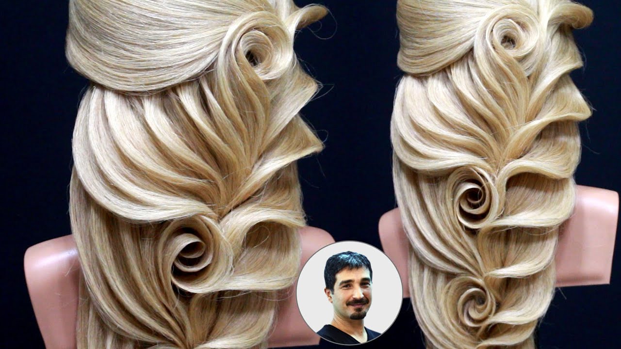 AÇIK GELİN SAÇI TOPUZ MODELLERİ NASIL YAPILIR