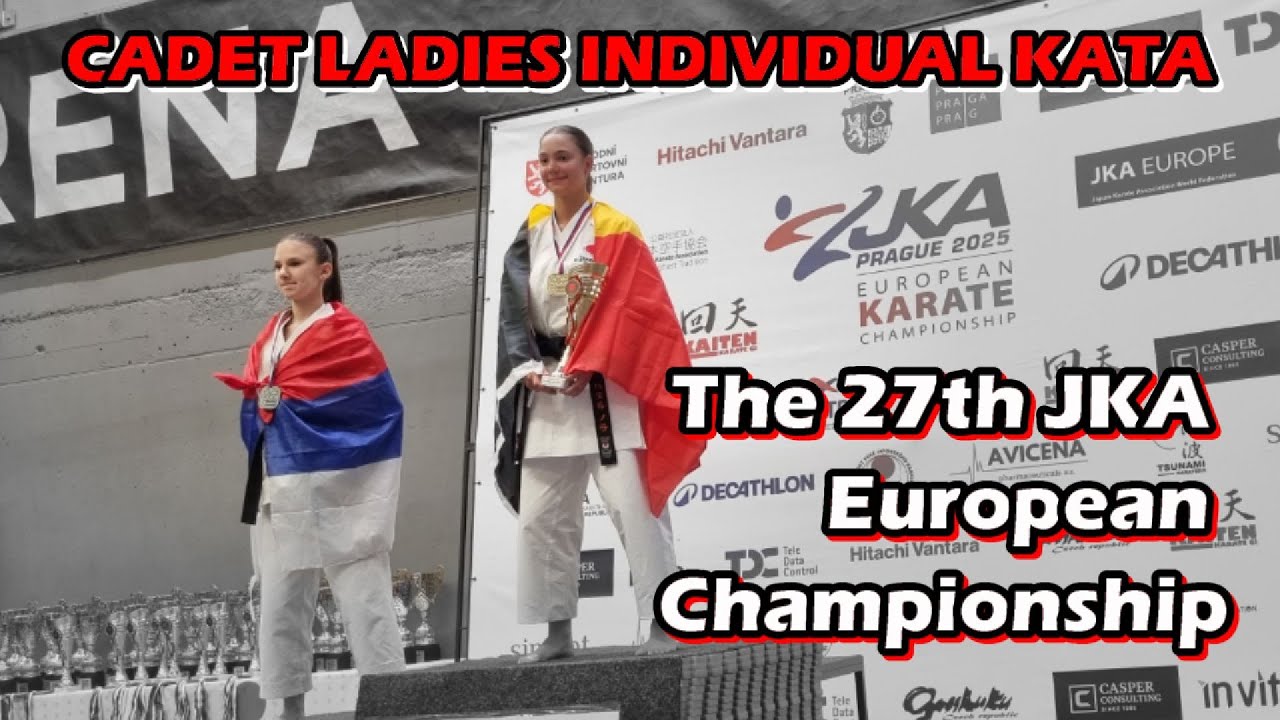 The 27th JKA European Championship - Cadet Ladies Individual Kata Finals