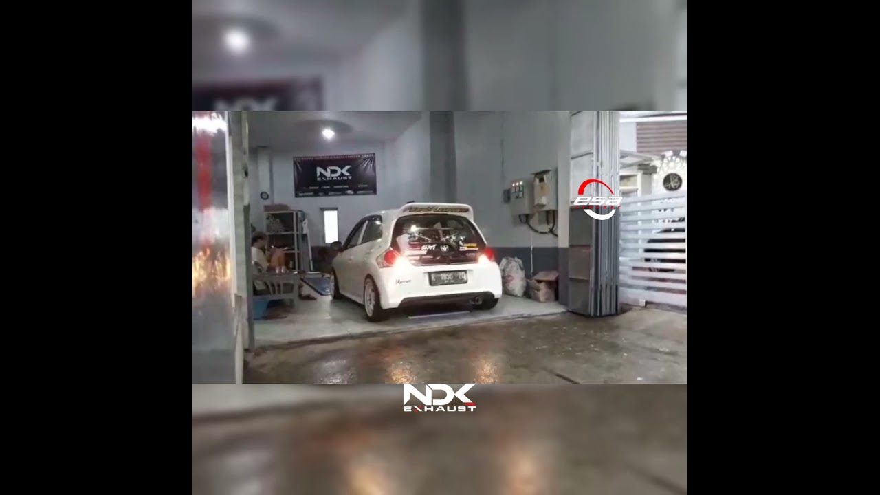 HONDA BRIO PASANG DASTEK PAKAI KNALPOT NDK EXHAUST