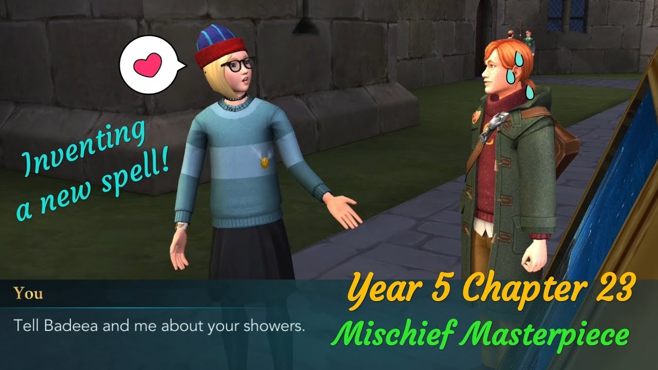 Year 5 Chapter 23 Mischief Masterpiece Harry Potter Hogwarts Mystery