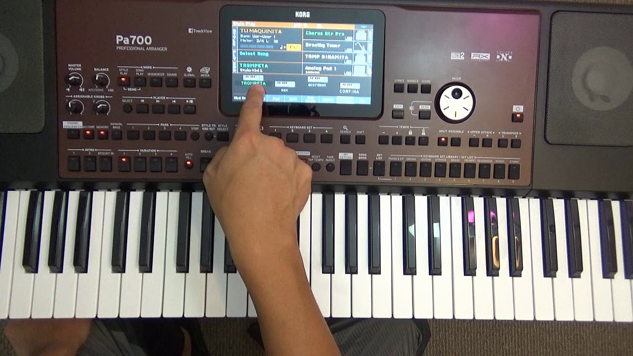 COMO EVITAR QUE SE CAMBIE DE SONIDO AUTOMÁTICAMENTE  TU TECLADO KORG PA 700,PA1000 Y PA 4X