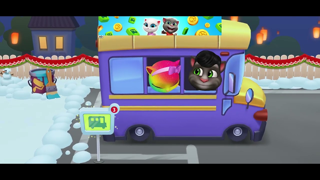 Tom and his friends' party 🎉🎊🧨🎆 #talkingtom 😍 @ThegerlSabinkaisplaying 