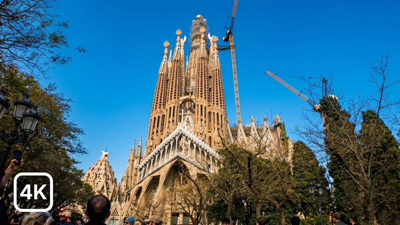 Barcelona Walking Tour 4K 🇪🇸 | With Captions