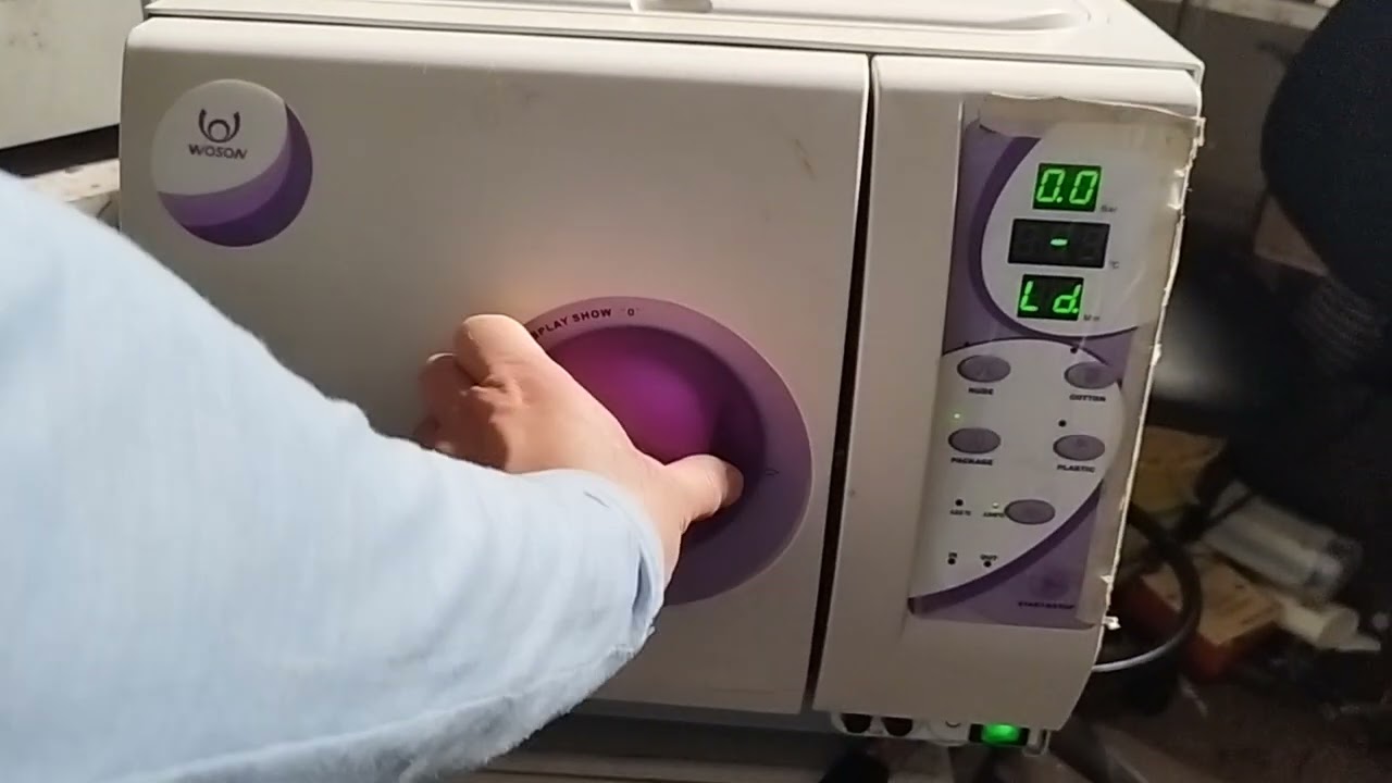 Autoclave woson ,error 7 y reparación ,te lo mostramos en Electrodent