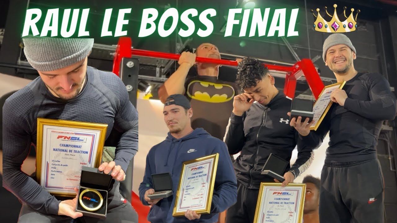 Champion de France (Raul vs Ashura tractions -73kg )